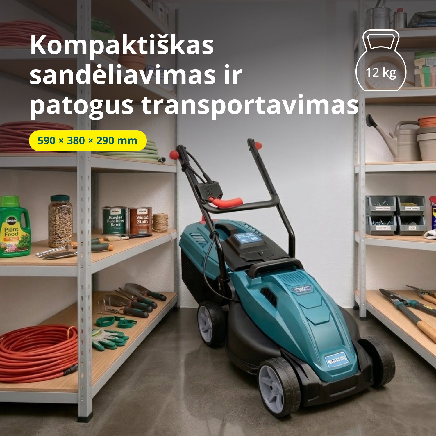 Elektrinė vejapjovė KS 32LM12-BL