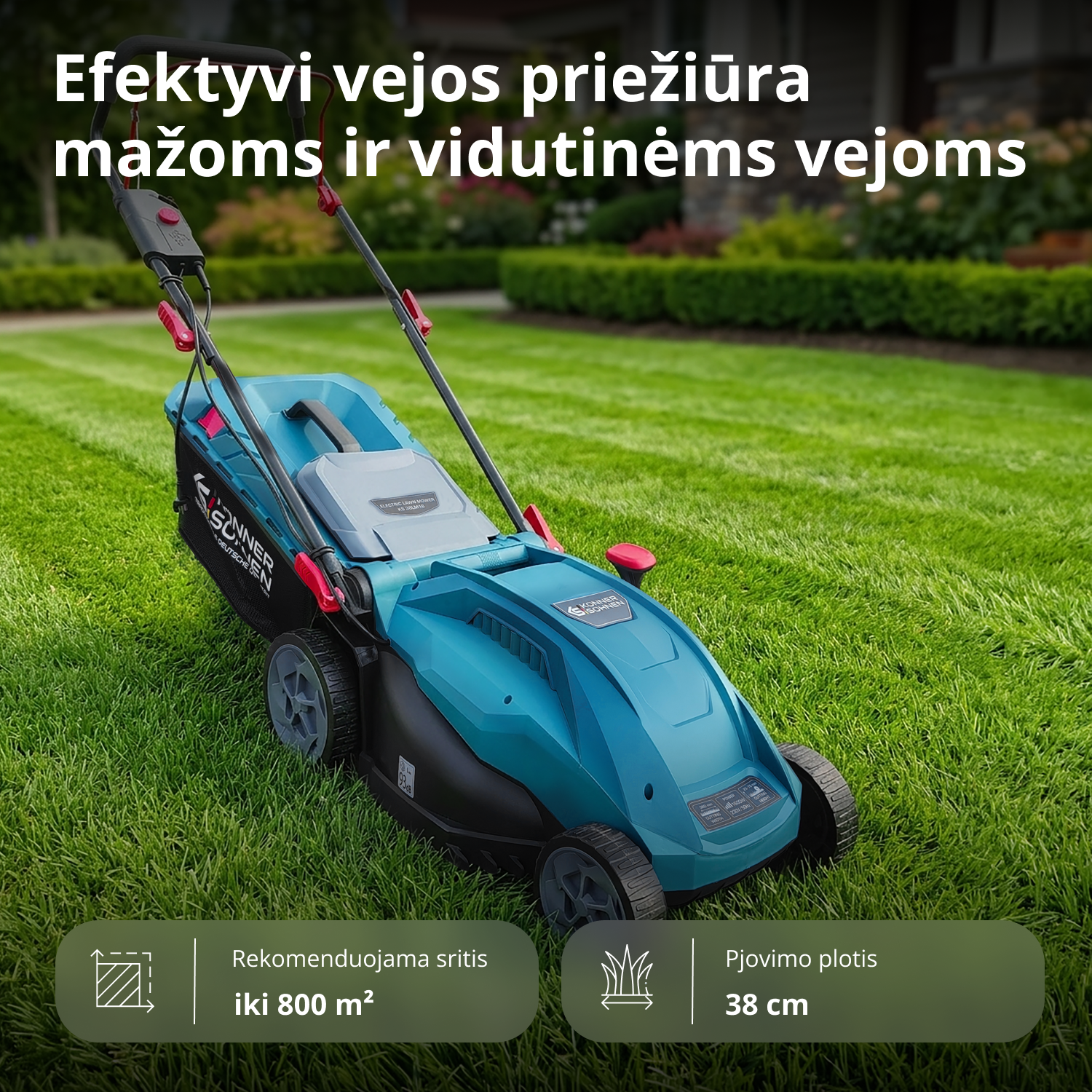Elektrinė vejapjovė KS 38LM16