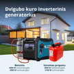 LPG/benzino inverterinis generatorius KS 4000iEG S thumbnail