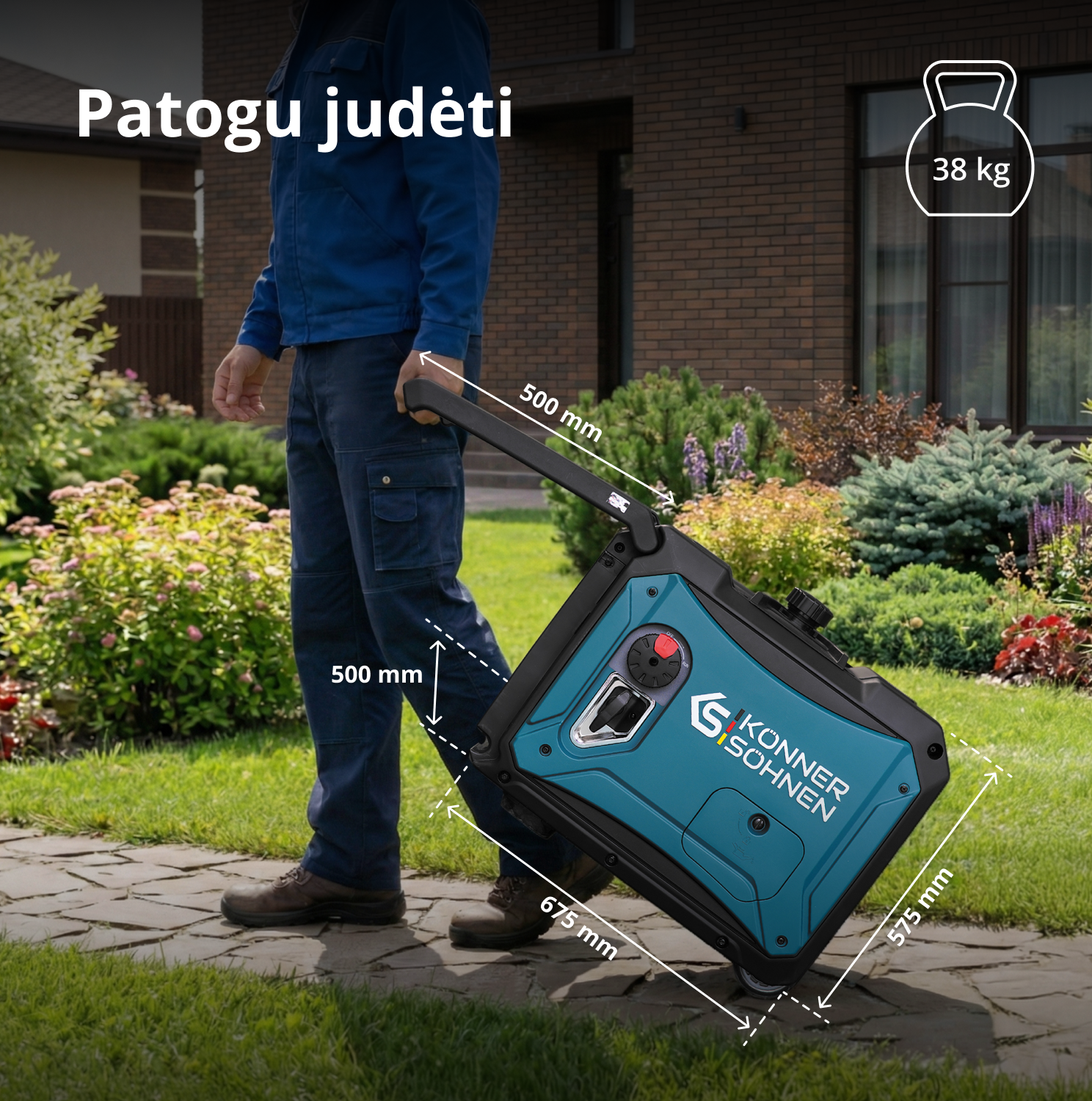 Inverterinis generatorius KS 4000iE S