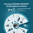 Reklaminis vejos priežiūros rinkinys KS 43LM-BCT40V-SET thumbnail