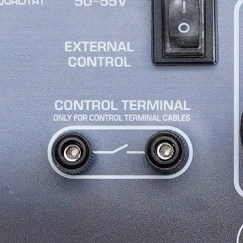 AUTO and EXTERNAL CONTROL modes