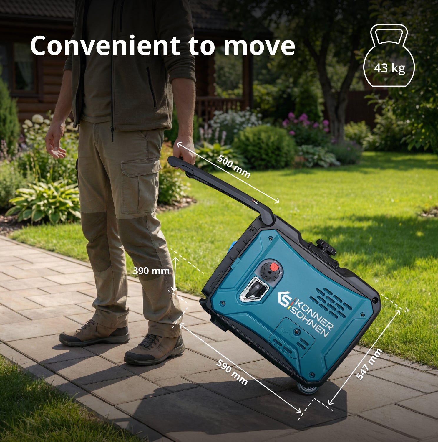 Inverter generator KS 6000iE S