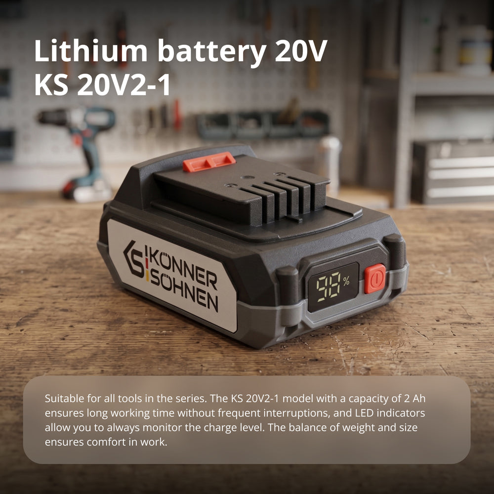 20V Lithium battery KS 20V2-1