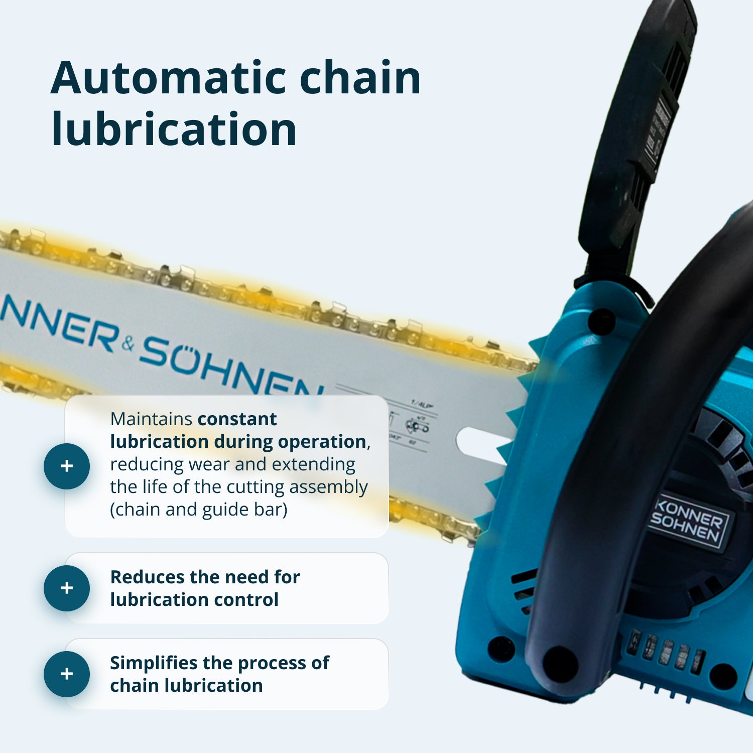 Cordless Mini Chainsaw KS MCS20V-12