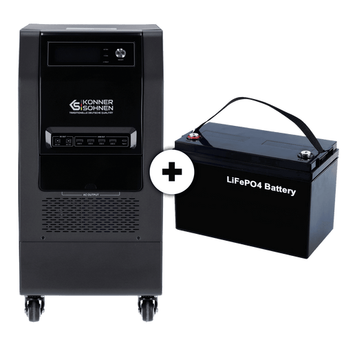 Operation from an external battery