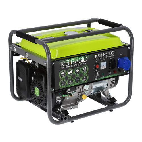 Benzininis generatorius "K&S BASIC" KSB 6500C