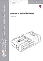 Jump starter with air compressor KS JSP-1300