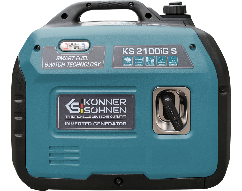 LPG/benzino inverterinis generatorius KS 2100iG S