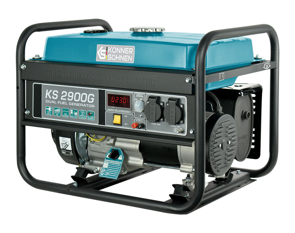 LPG/Benzininis generatorius "Könner & Söhnen" KS 2900G