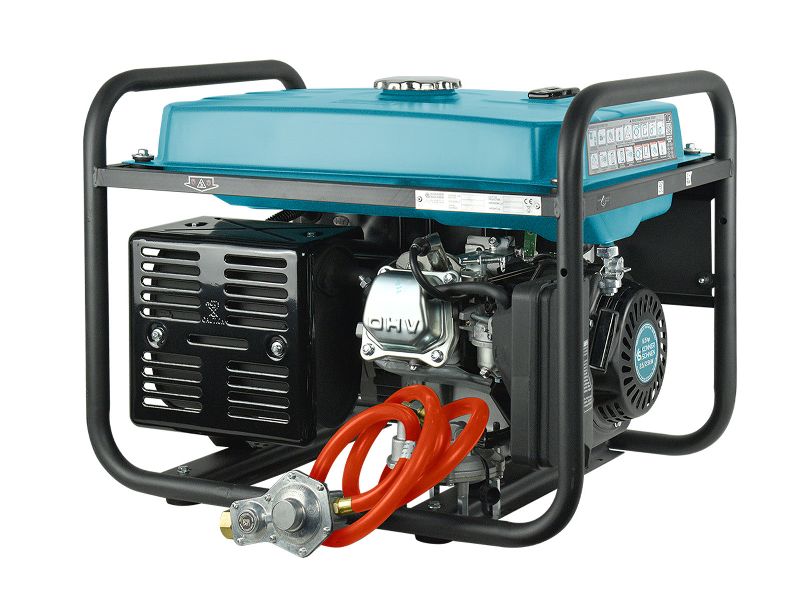 LPG/Benzininis generatorius "Könner & Söhnen" KS 2900G
