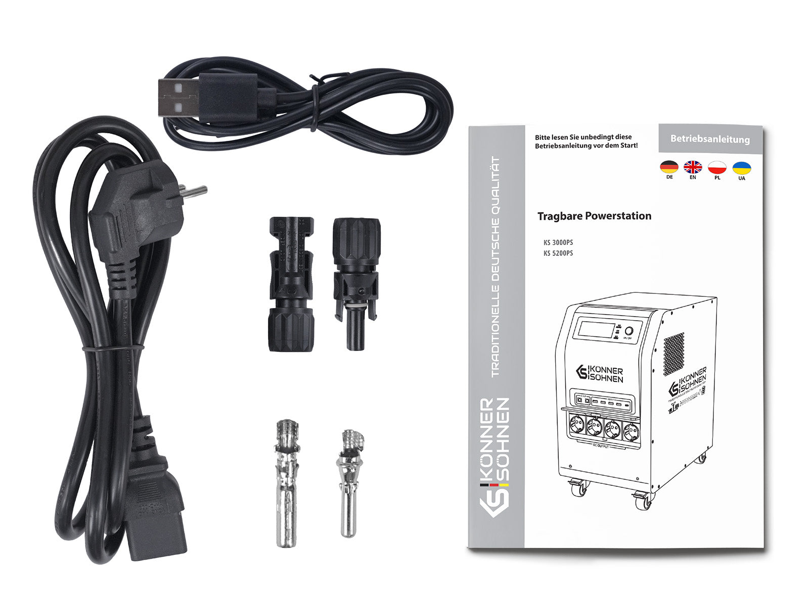 Nešiojama elektros stotis KS 3000PS