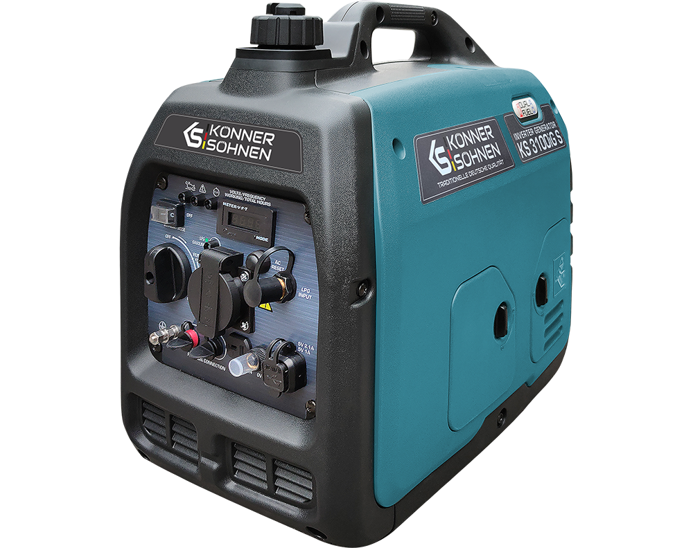 LPG/benzino inverterinis generatorius KS 3100iG S