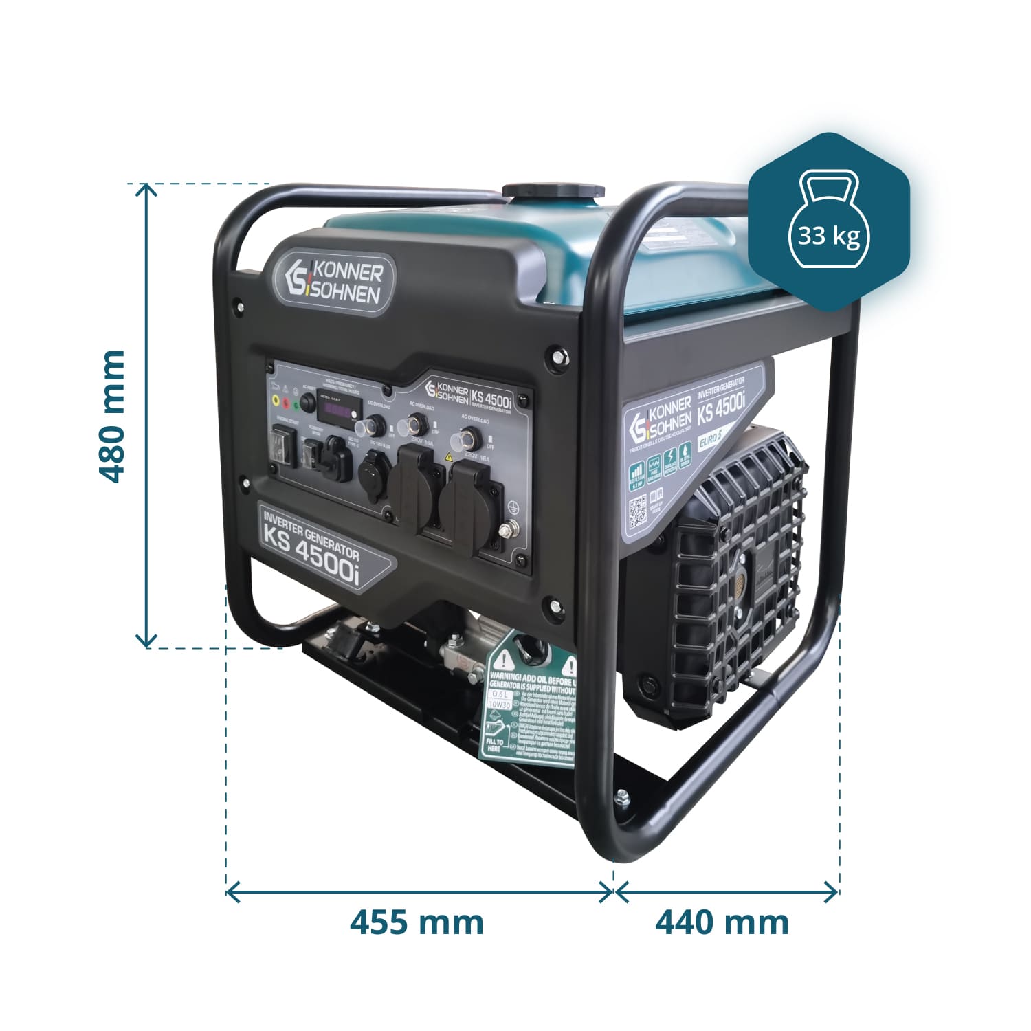 Inverterinis generatorius KS 4500i