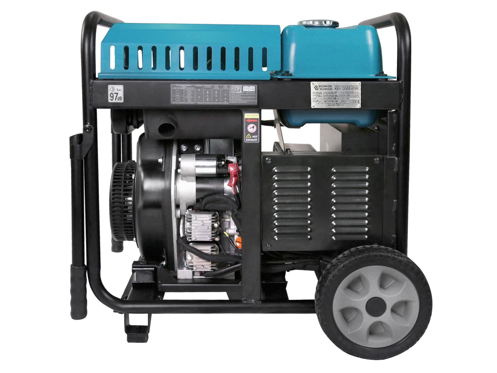 Dyzelinis inverterinis generatorius KS 6100iDЕ ATSR