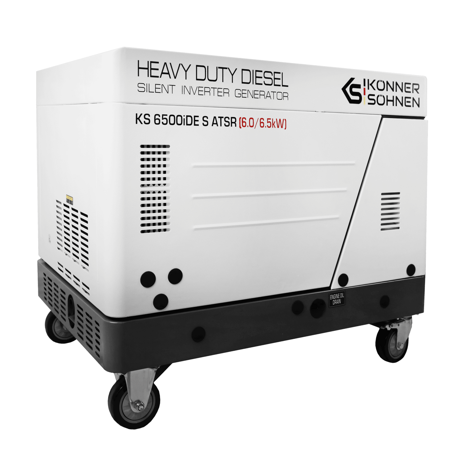 Dyzelinis inverterinis generatorius garso izoliacijos korpuse KS 6500iDE S ATSR