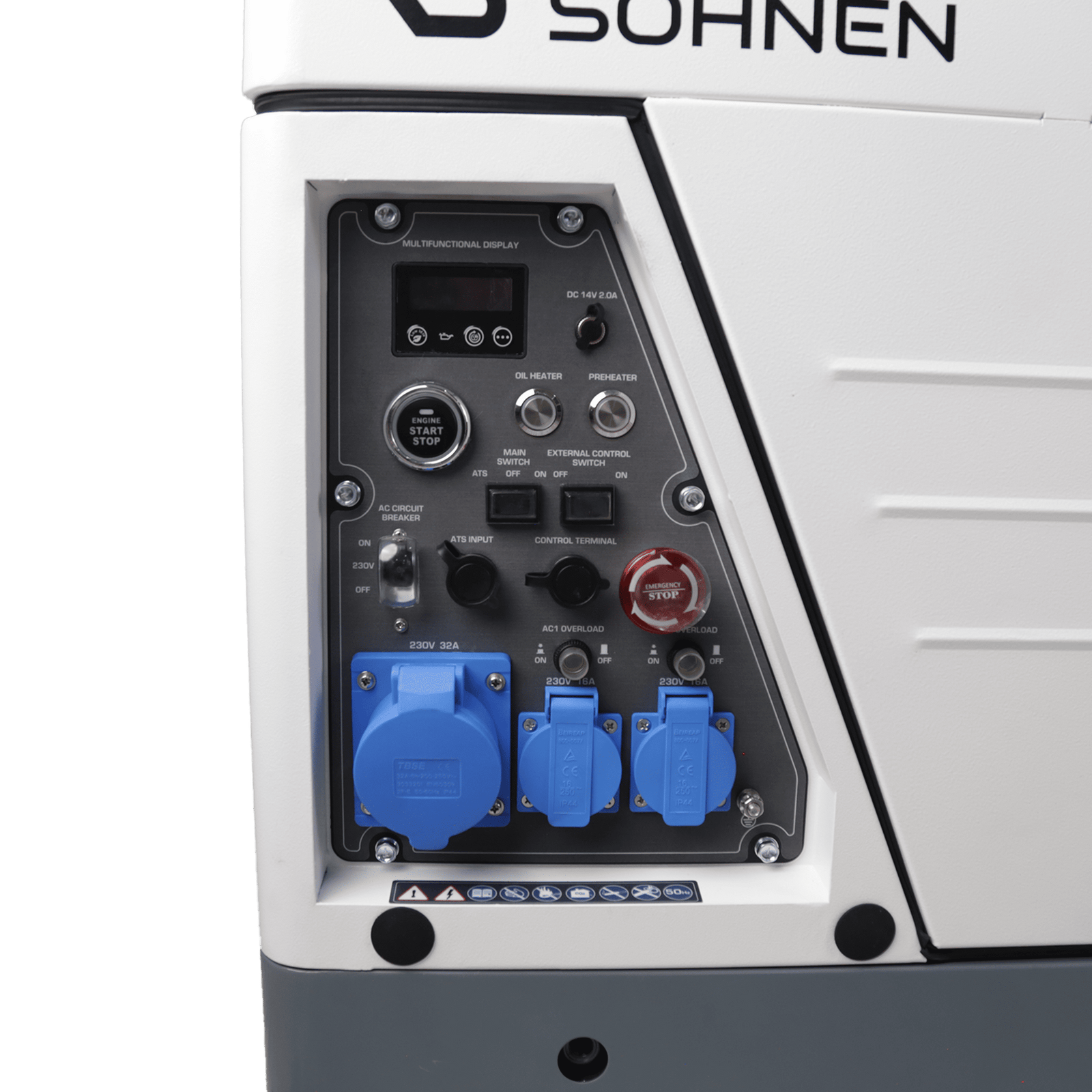 Dyzelinis inverterinis generatorius garso izoliacijos korpuse KS 6500iDE S ATSR