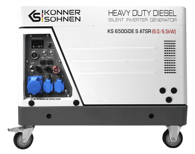 Dyzelinis inverterinis generatorius garso izoliacijos korpuse KS 6500iDE S ATSR