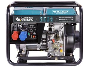 Dyzelinis generatorius "Könner & Söhnen" KS 8100HDE-1/3 ATSR (EURO V)