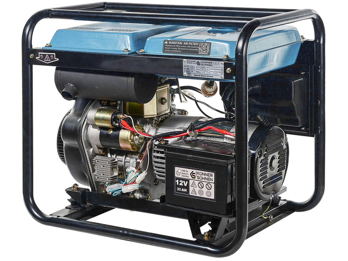 Dyzelinis generatorius "Könner & Söhnen" KS 8100HDE-1/3 ATSR (EURO V)