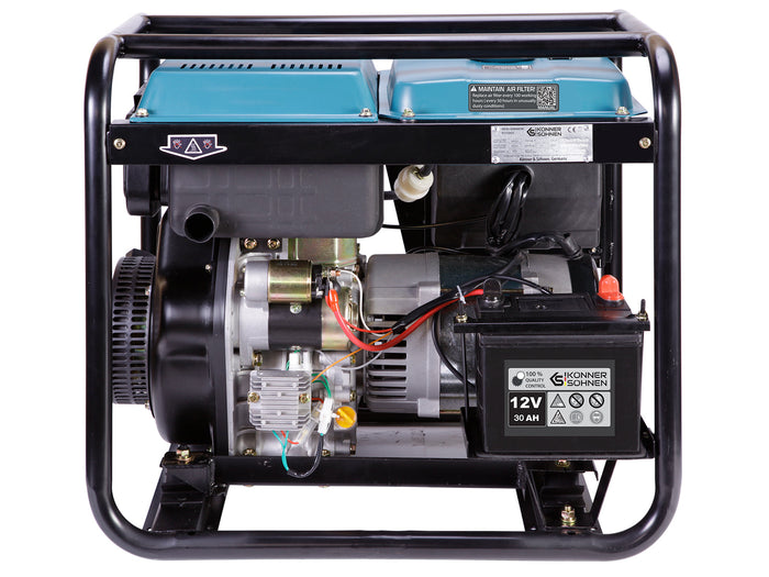 Dyzelinis generatorius "Könner & Söhnen" KS 8100HDE-1/3 ATSR (EURO V)