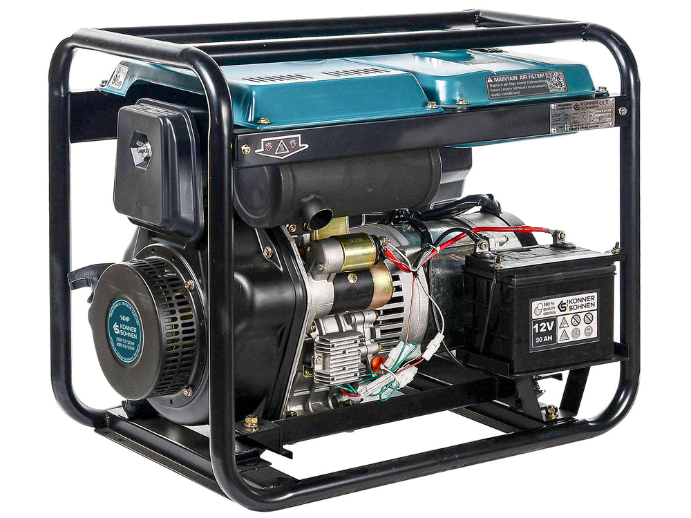 Dyzelinis generatorius "Könner & Söhnen" KS 8100HDE-1/3 ATSR (EURO V)