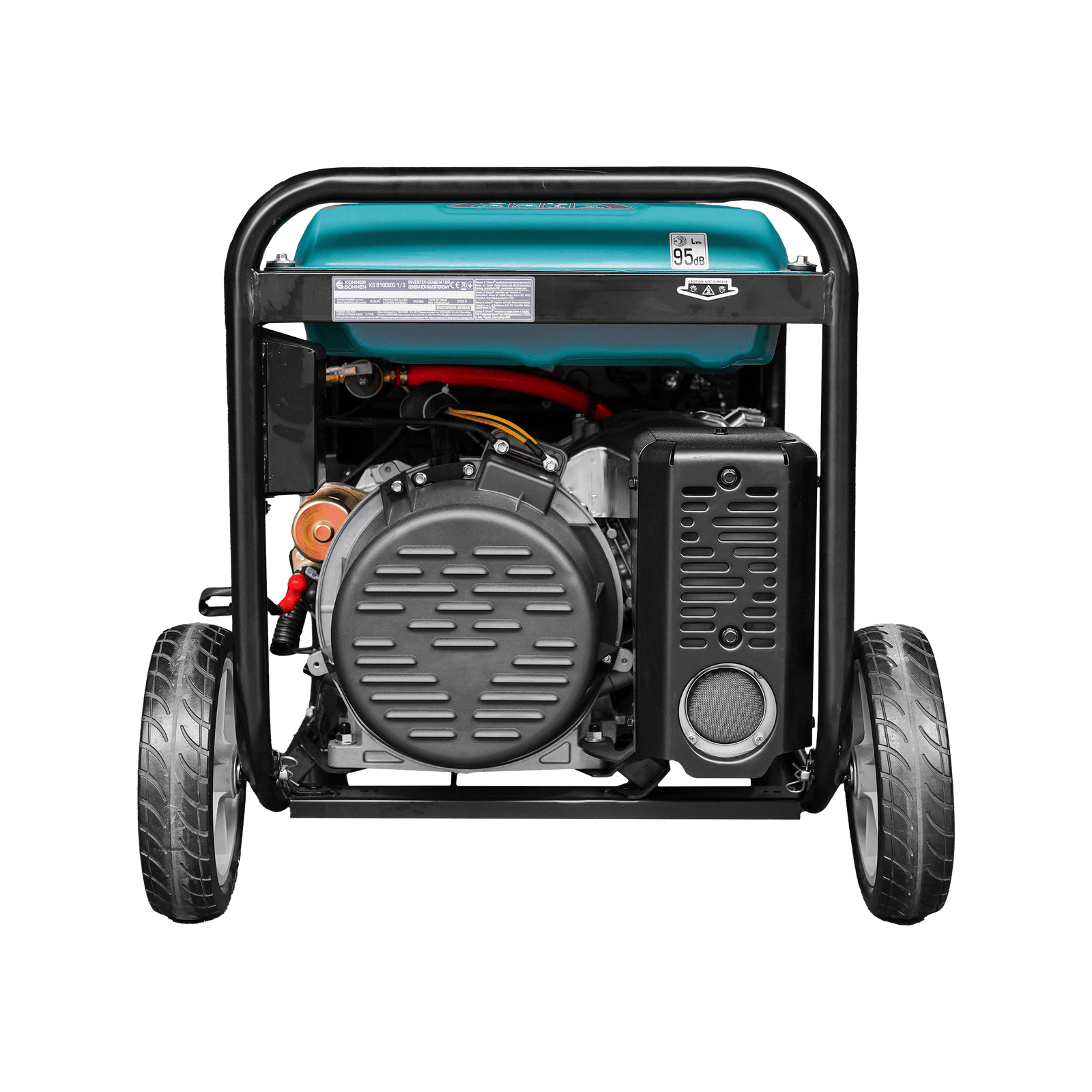 LPG/benzino inverterinis generatorius KS 8100iEG 1/3