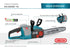 Cordless chainsaw KS CS40V-16, image 17