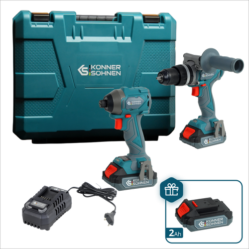 Belaidis pagrindinis rinkinys 2in1 KS IDISD 20V SET 2