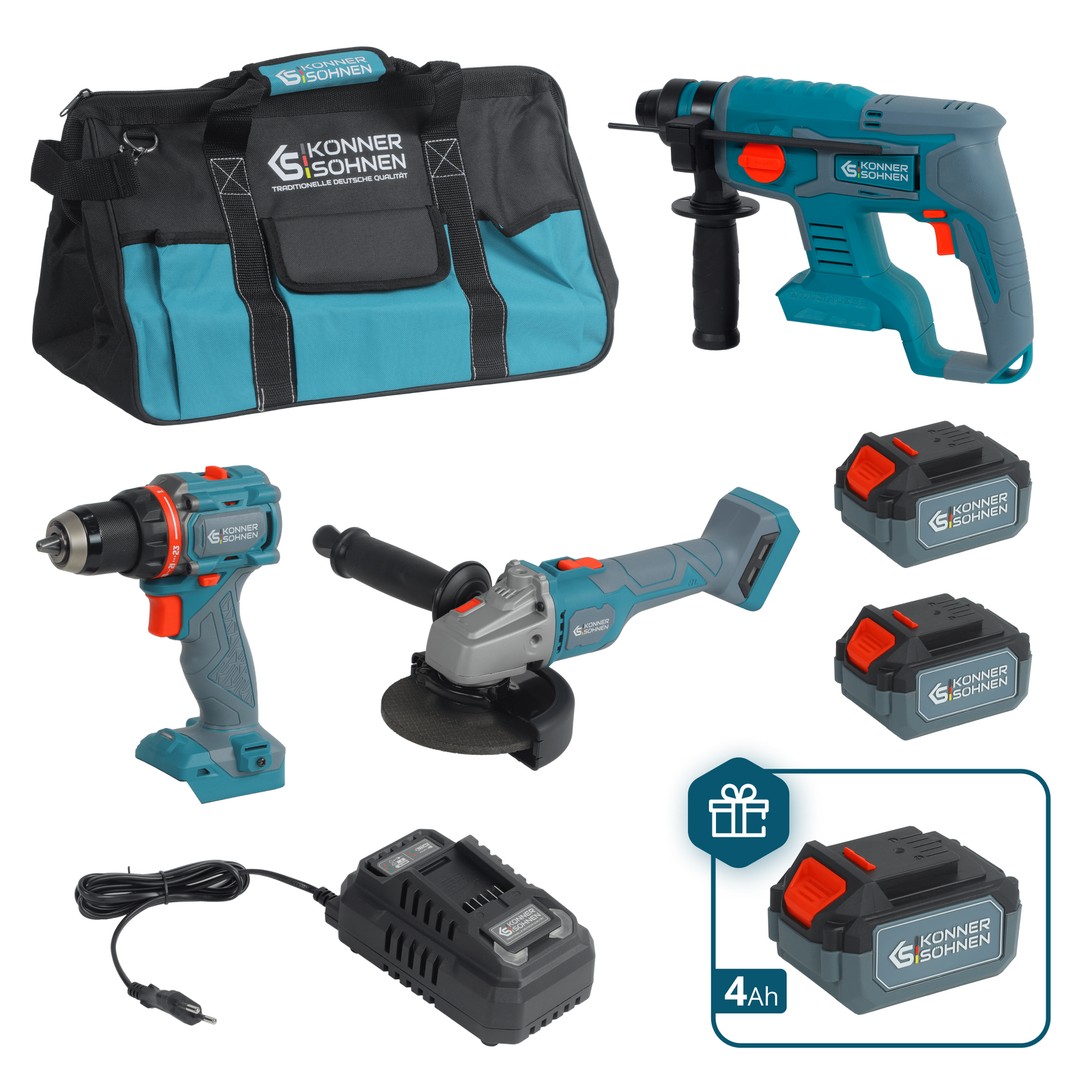 Cordless Master Set 3-in-1 Kit KS RHAGD 20V SET 3 PLUS