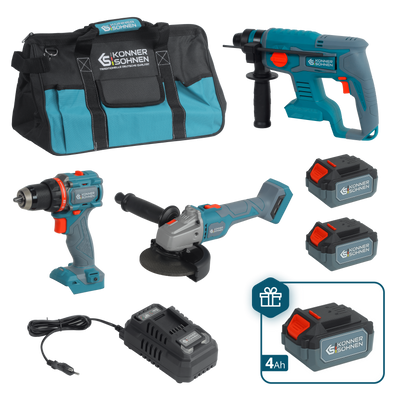 Cordless Master Set 3-in-1 Kit KS RHAGD 20V SET 3 PLUS