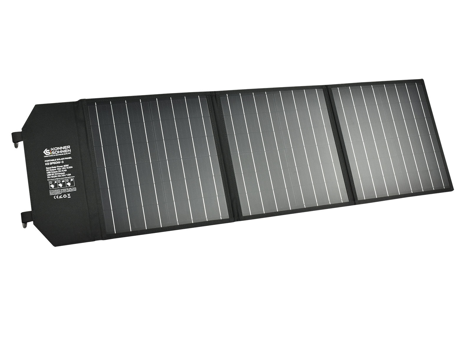 Nešiojamas saulės skydelis KS SP60W-3