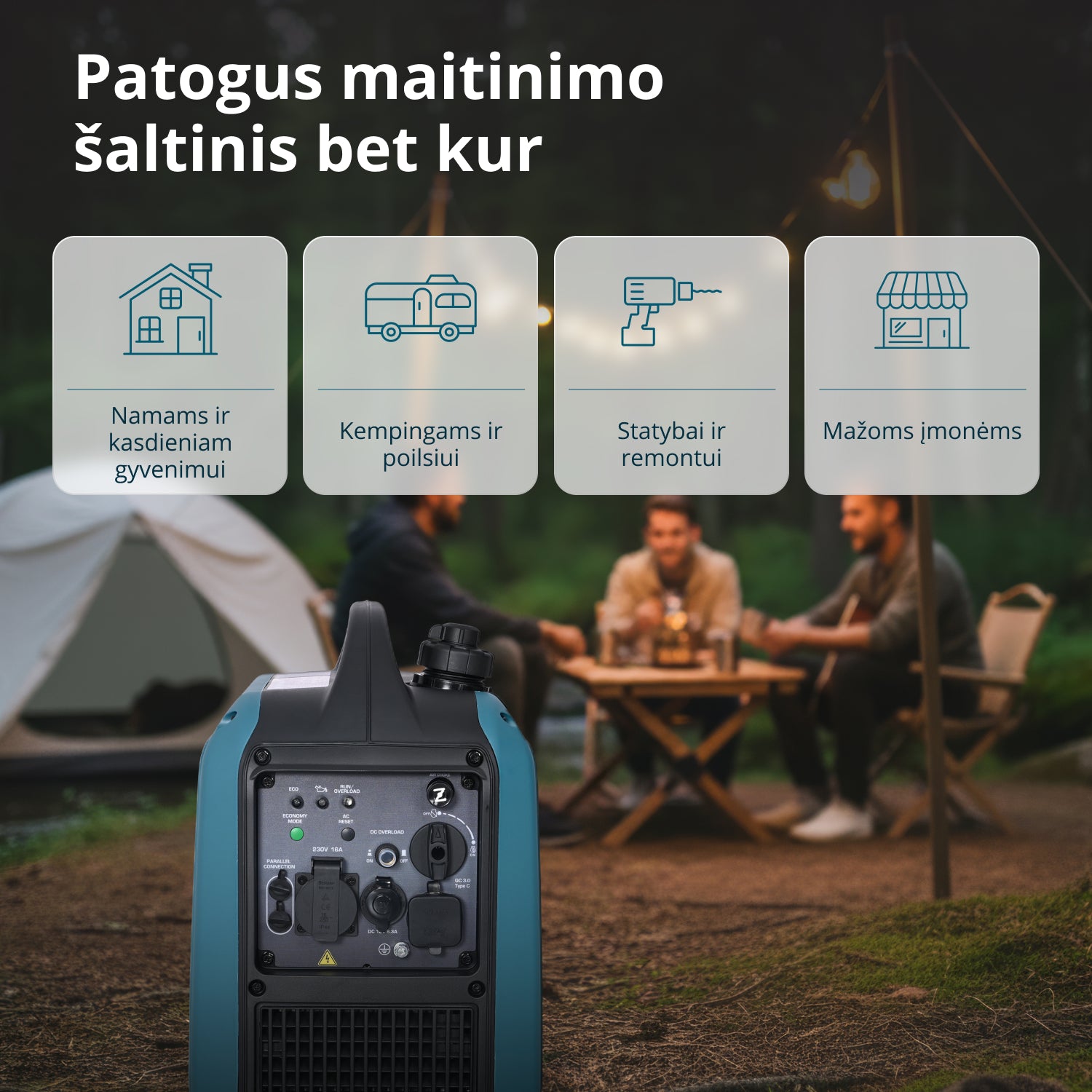 Inverterinis generatorius KS 1900i S