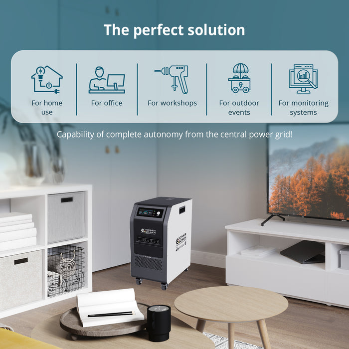 Nešiojama energijos stotis 3-in-1 KS 5200PS