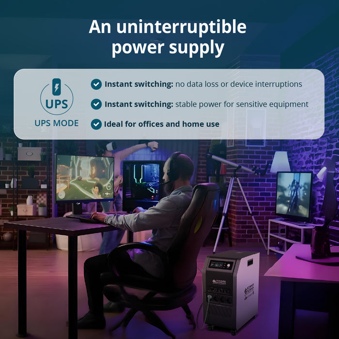 Nešiojama energijos stotis 3-in-1 KS 5200PS