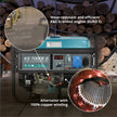 LPG/Benzininis generatorius "Könner & Söhnen" KS 7000E G thumbnail