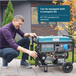 LPG/Benzininis generatorius "Könner & Söhnen" KS 7000E G thumbnail