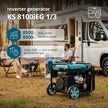 LPG/gasoline inverter generator KS 8100iEG 1/3 thumbnail