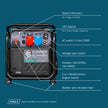 LPG/gasoline inverter generator KS 8100iEG 1/3 thumbnail
