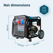 LPG/gasoline inverter generator KS 8100iEG 1/3 thumbnail