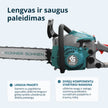 Benzininis grandininis pjūklas KS CS20G-16 thumbnail