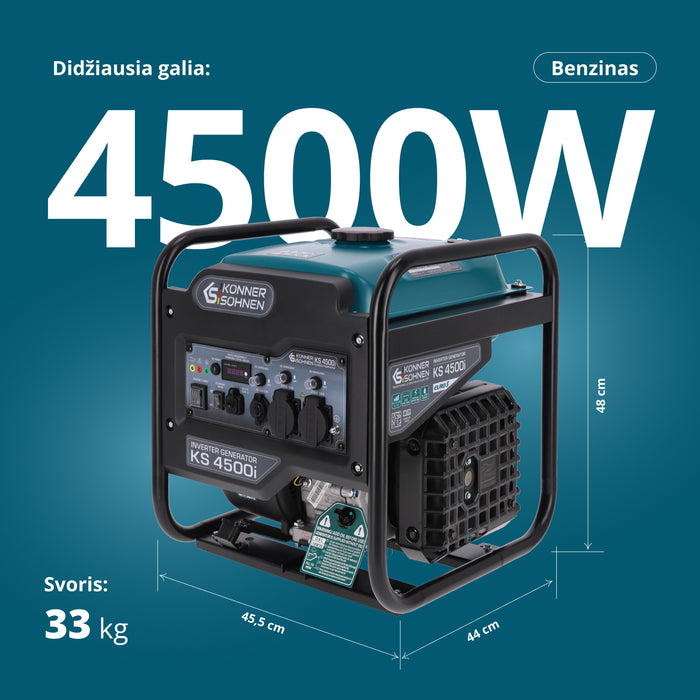 Inverterinis generatorius KS 4500i