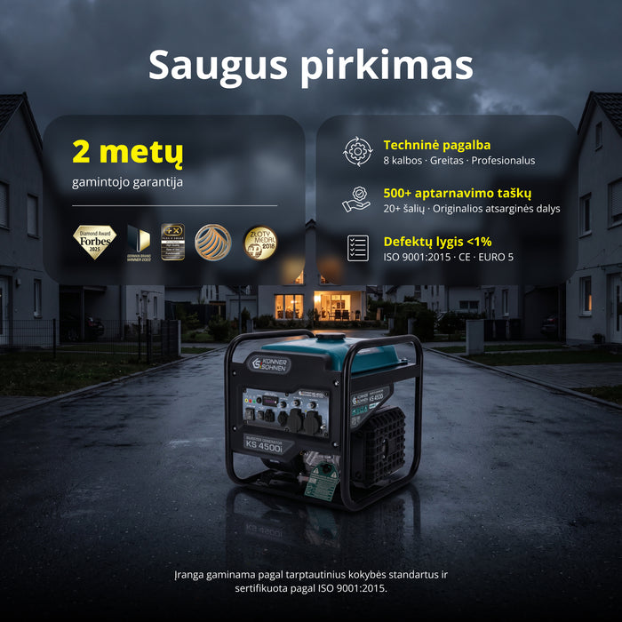 Inverterinis generatorius KS 4500i
