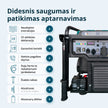 Dvigubo kuro inverterinis generatorius KS 6500iEG thumbnail