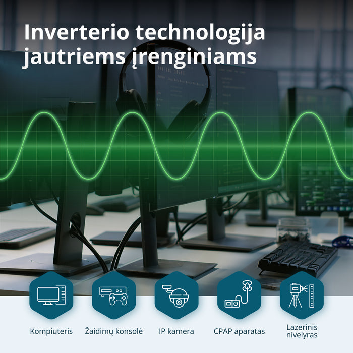 Inverterinis generatorius (LPG/benzinas) KS 1900iG S