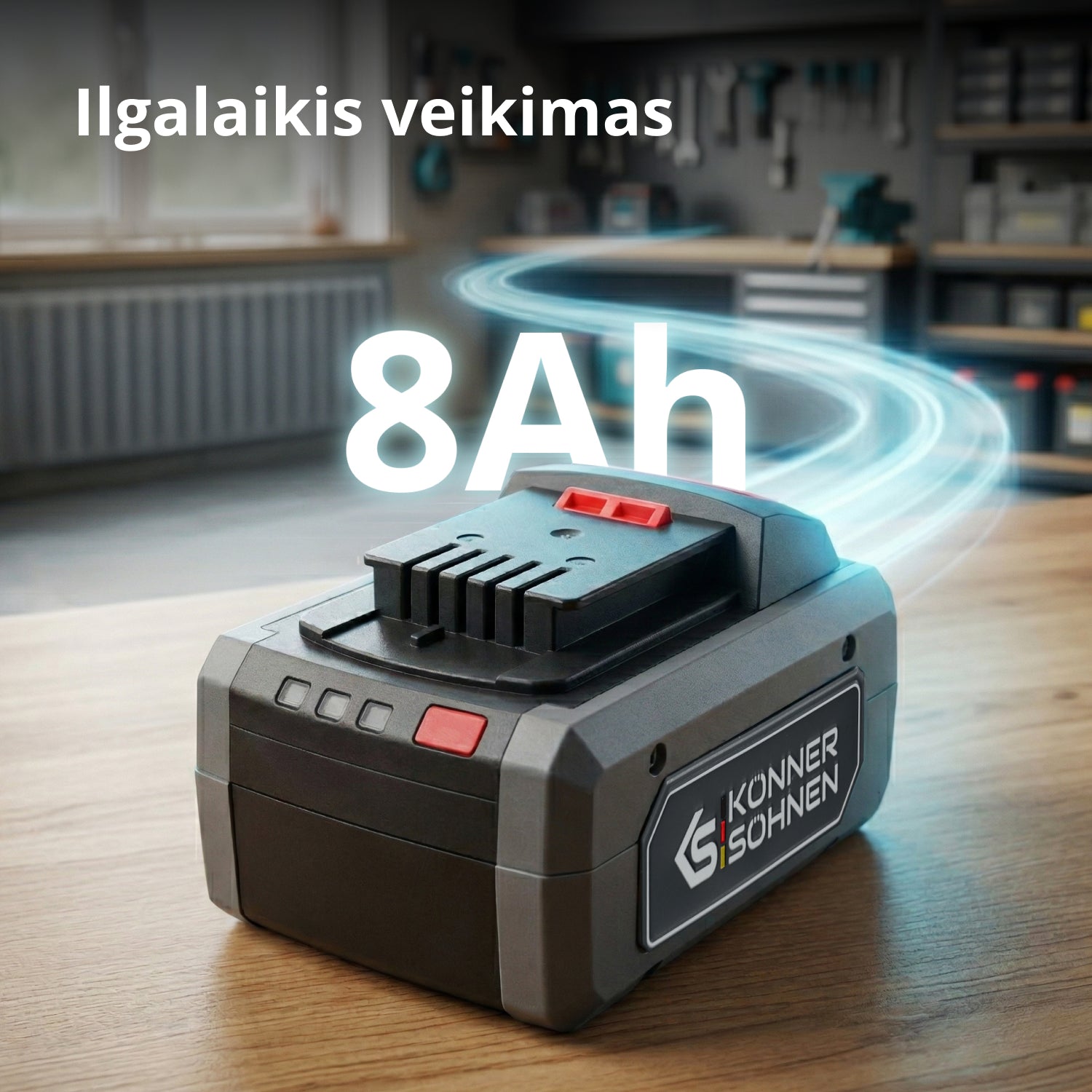 20V ličio baterija KS 20V8-2