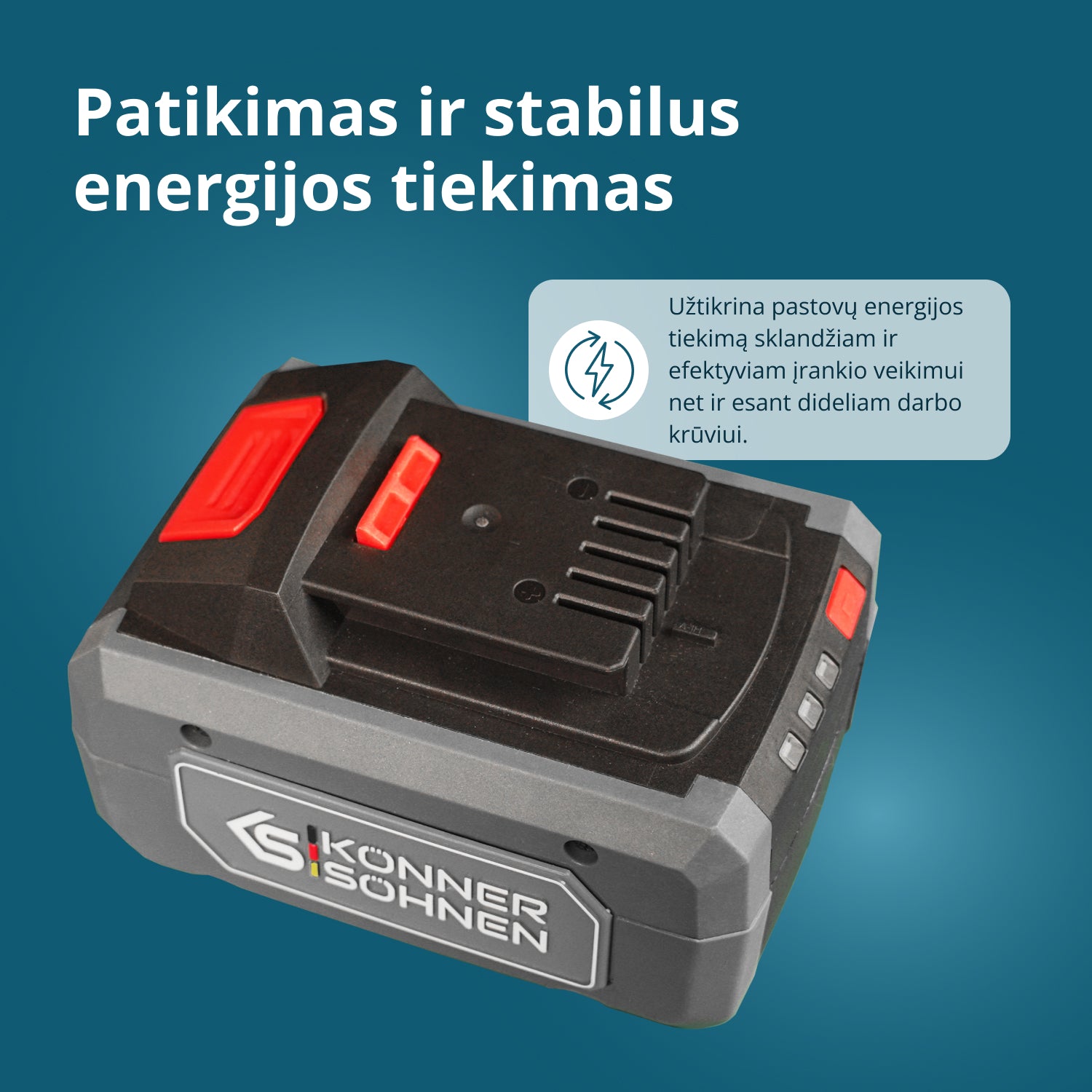 20V ličio baterija KS 20V8-2