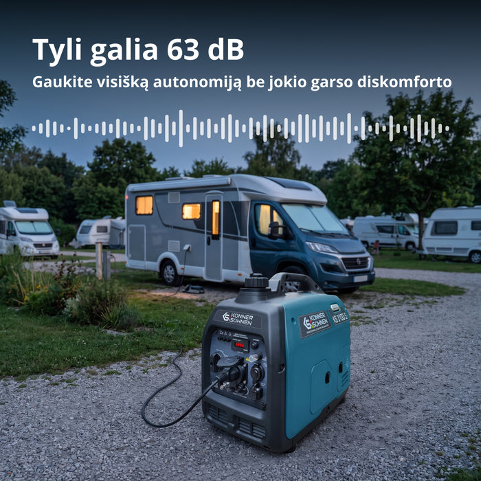 Inverterinis generatorius KS 3100i S