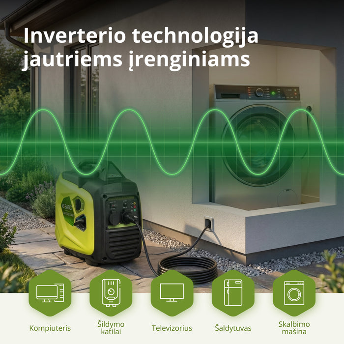 Inverterinis generatorius KSB 33i S