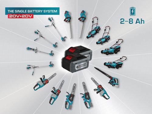Belaidis sodo dulkių siurblys-pūtiklis KS LBV-40V